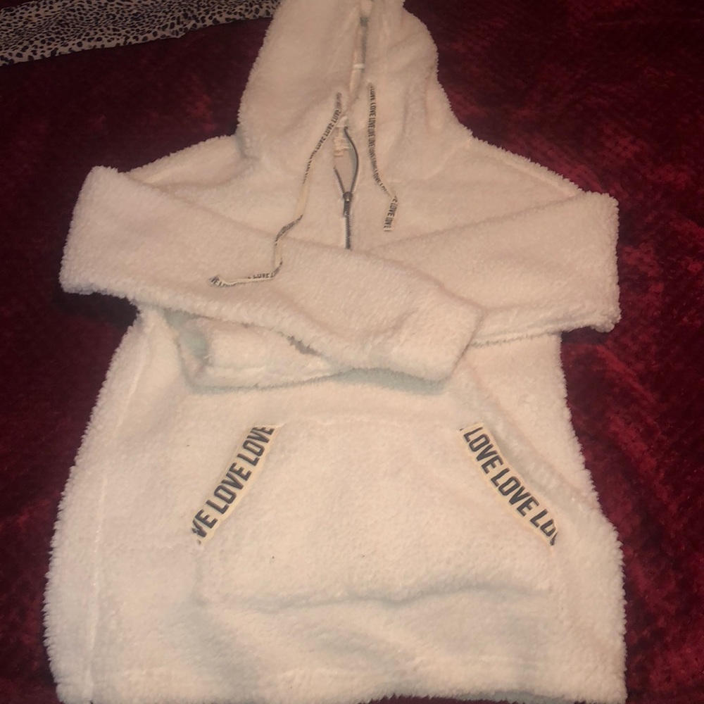 Sherpa half zip jacket from bealls